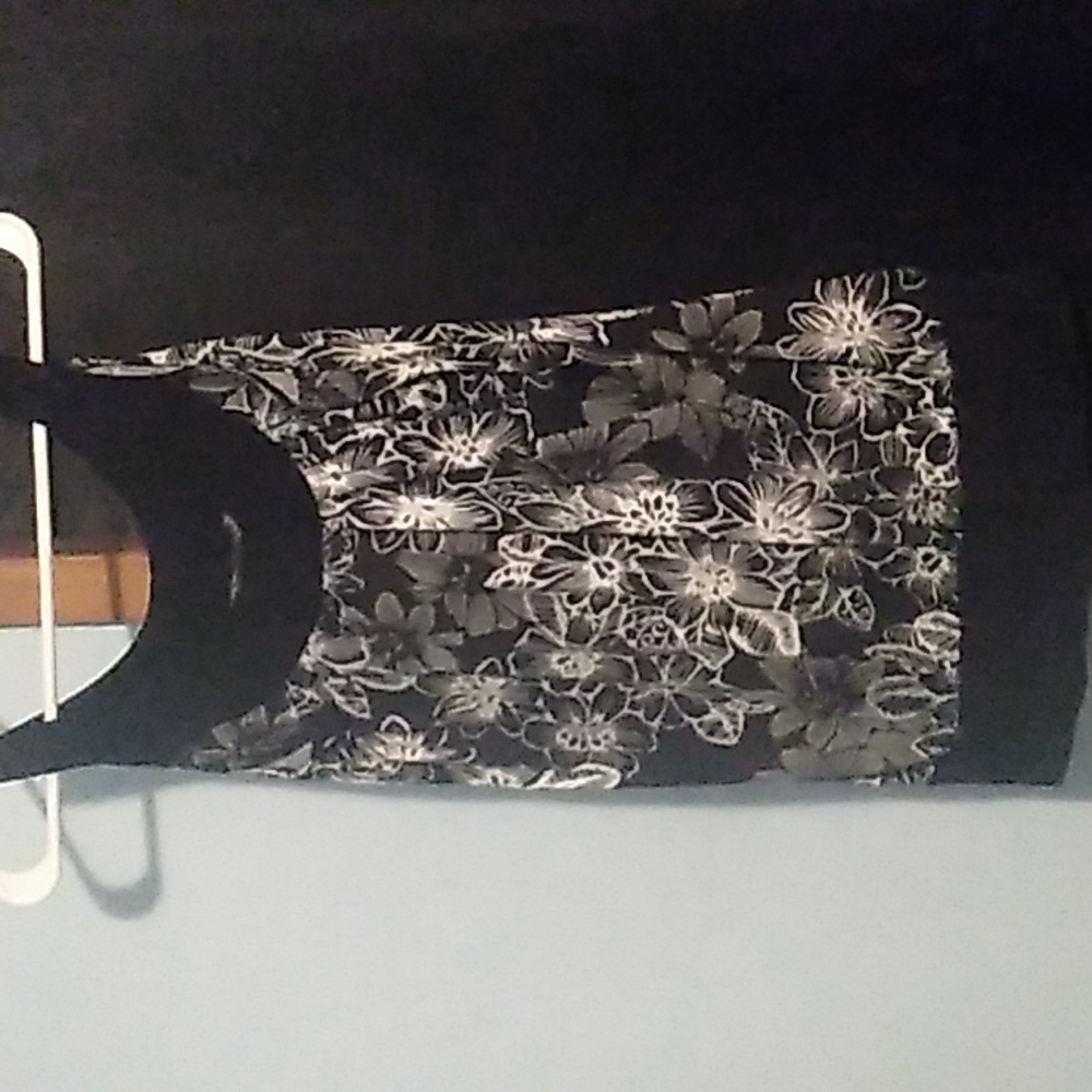 Flower print tank top